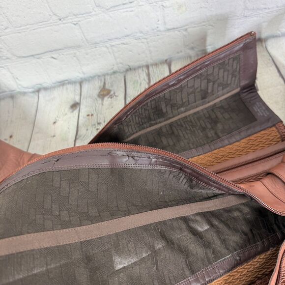 Cole Haan Riding Knee High Boots Size 9.5B Brown Equestrian Buckle Quiet Luxury - Picture 16 of 16